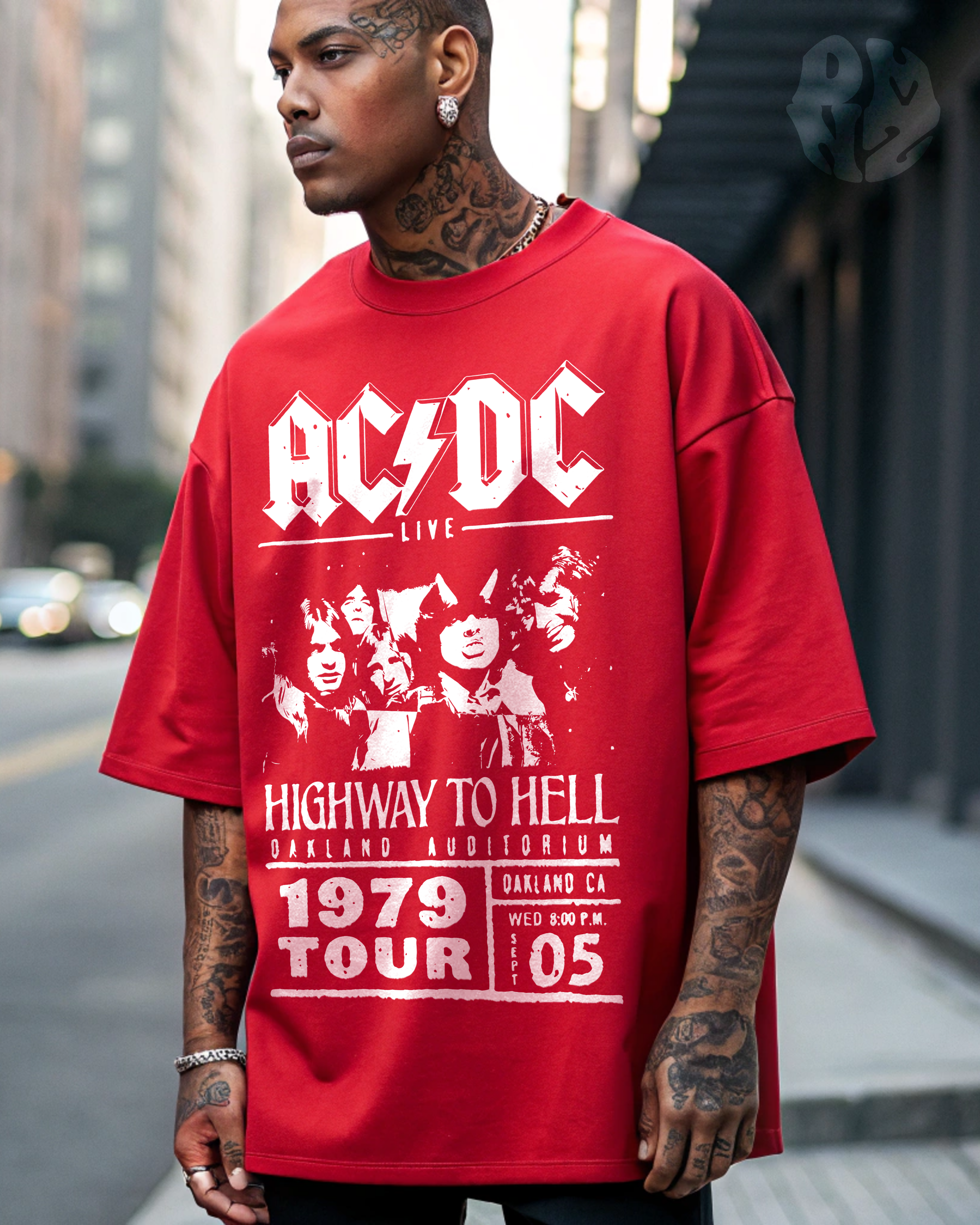 CAMISETA AC/DC - 1979 TOUR