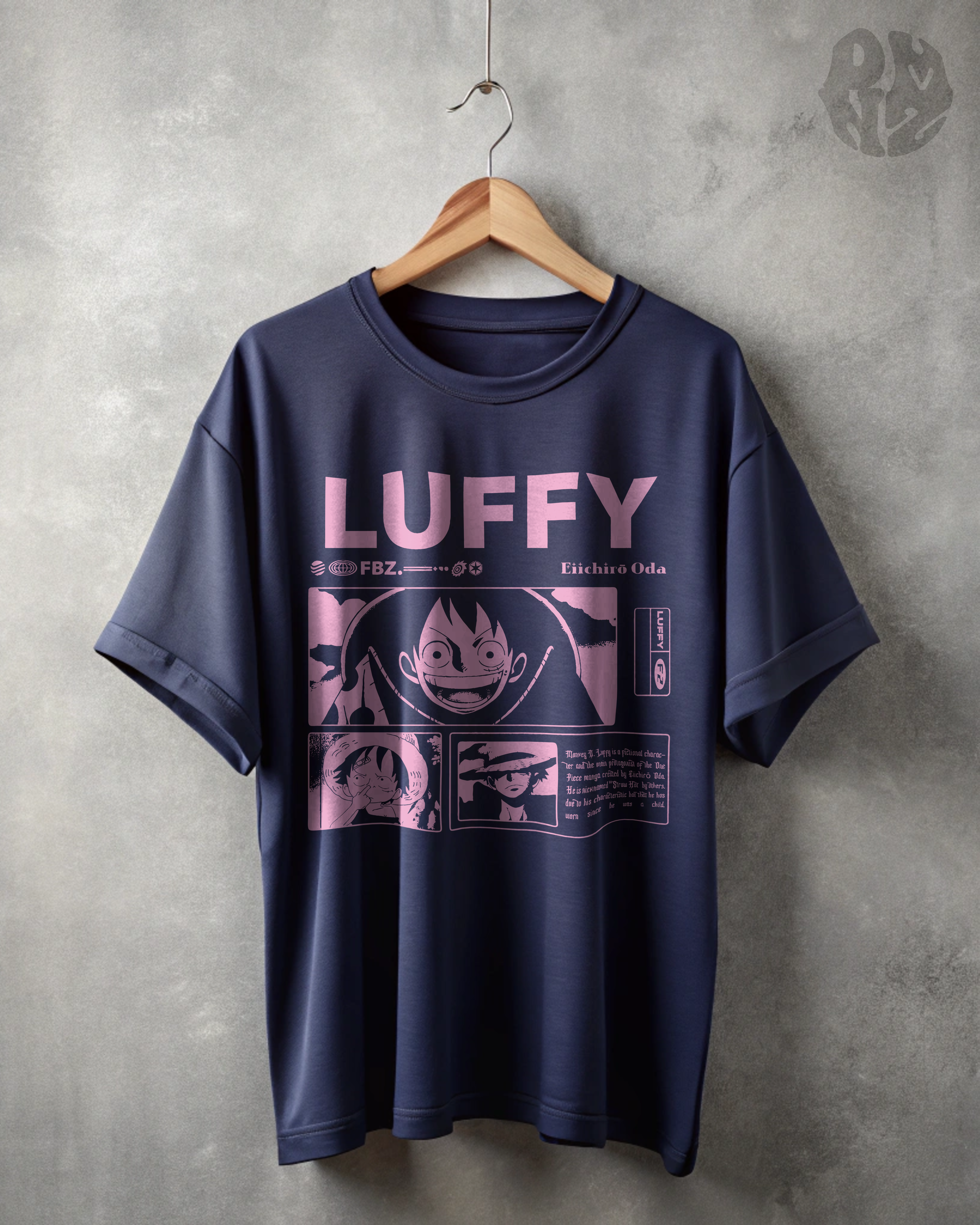 T-SHIRT ONE PIECE - POSTER LUFFY