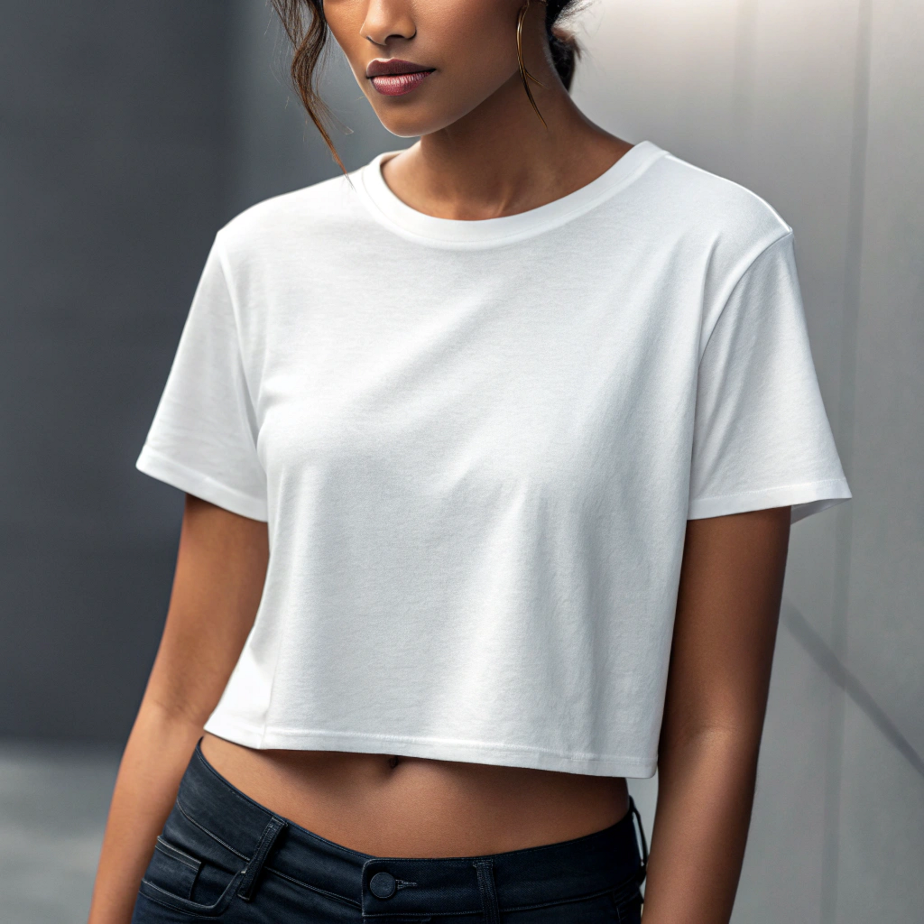 Crop-top surdimensionné personnalisable