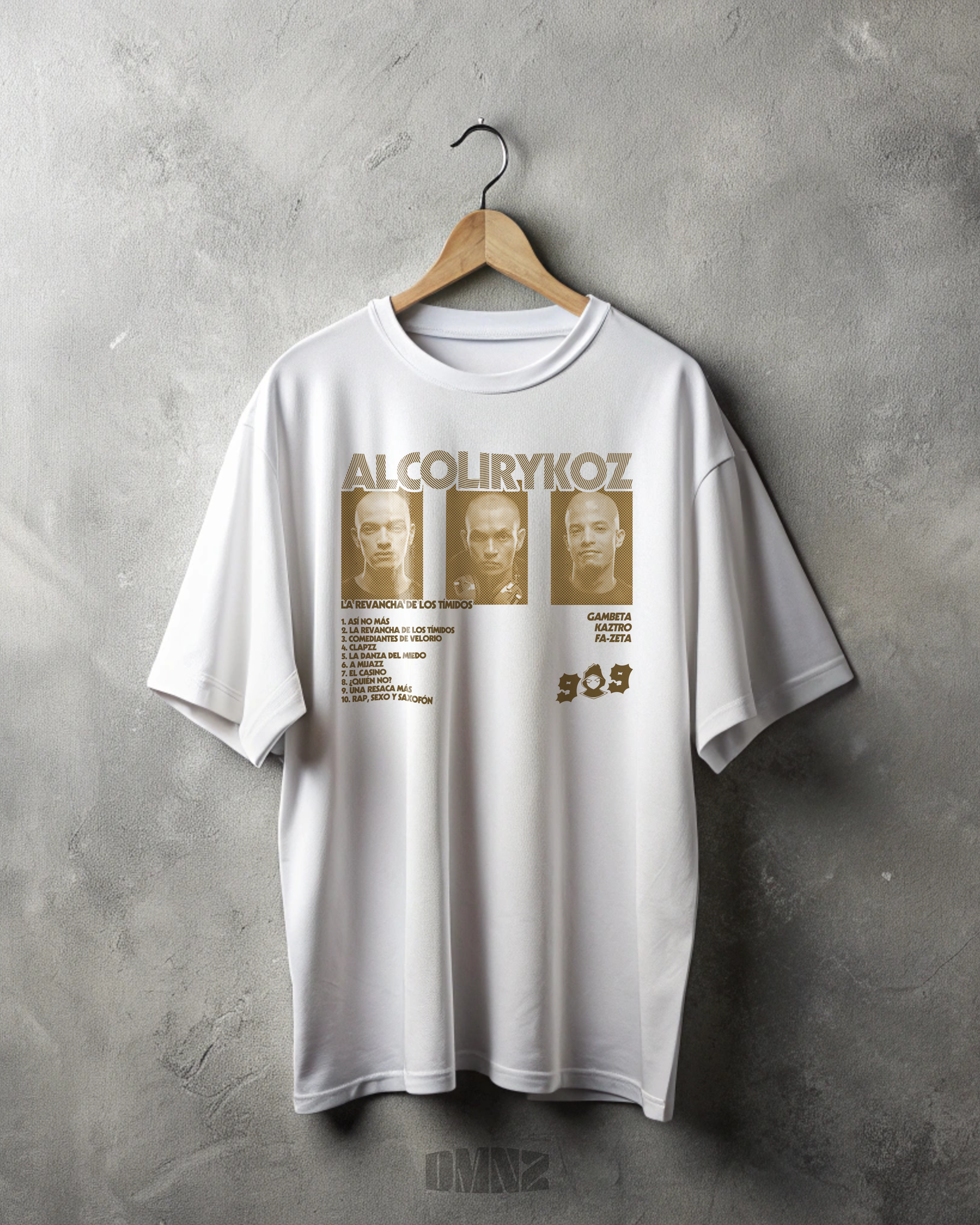 CAMISETA ALCOLIRYKOZ - LA REVANCHA DE LOS TÍMIDOS