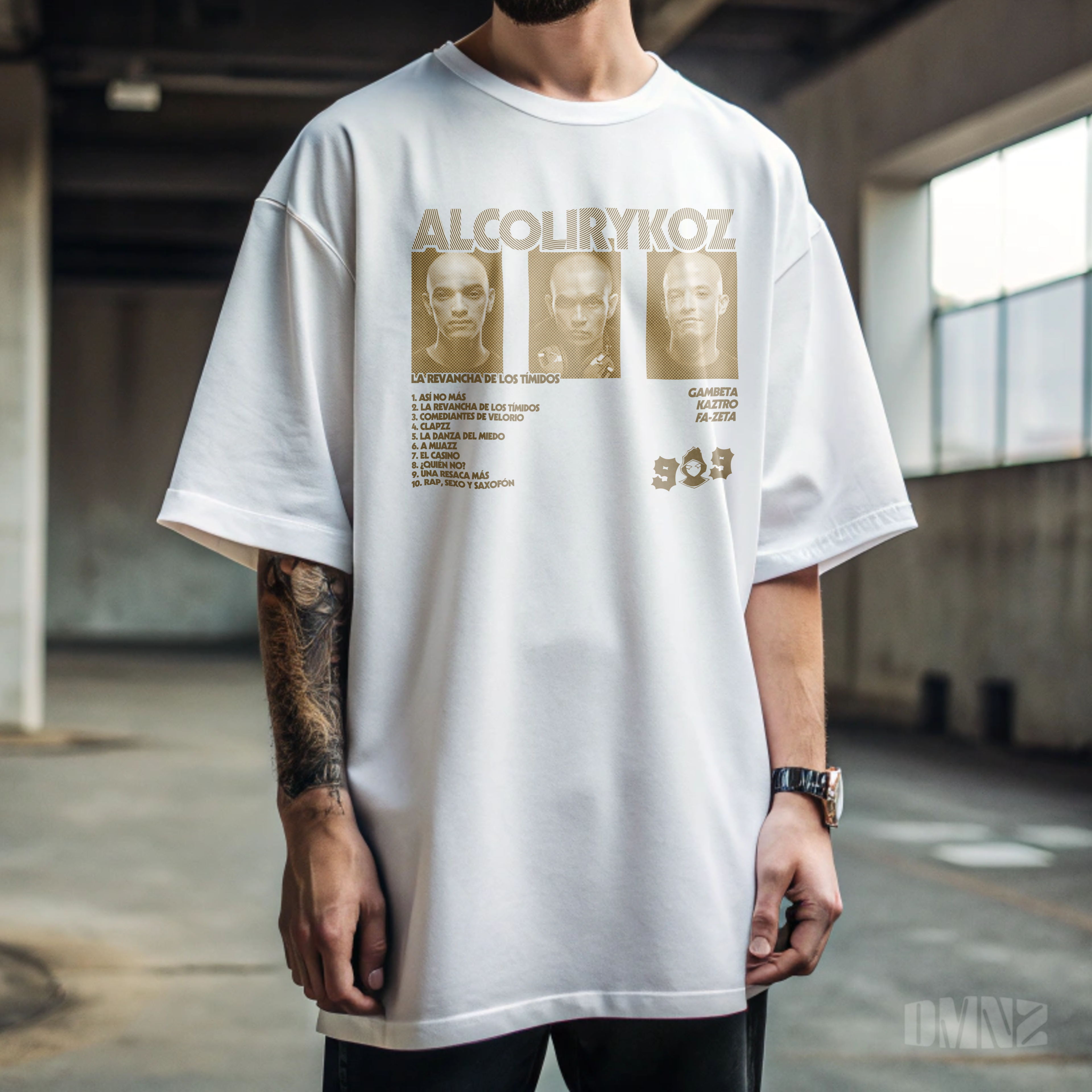 CAMISETA ALCOLIRYKOZ - LA REVANCHA DE LOS TÍMIDOS