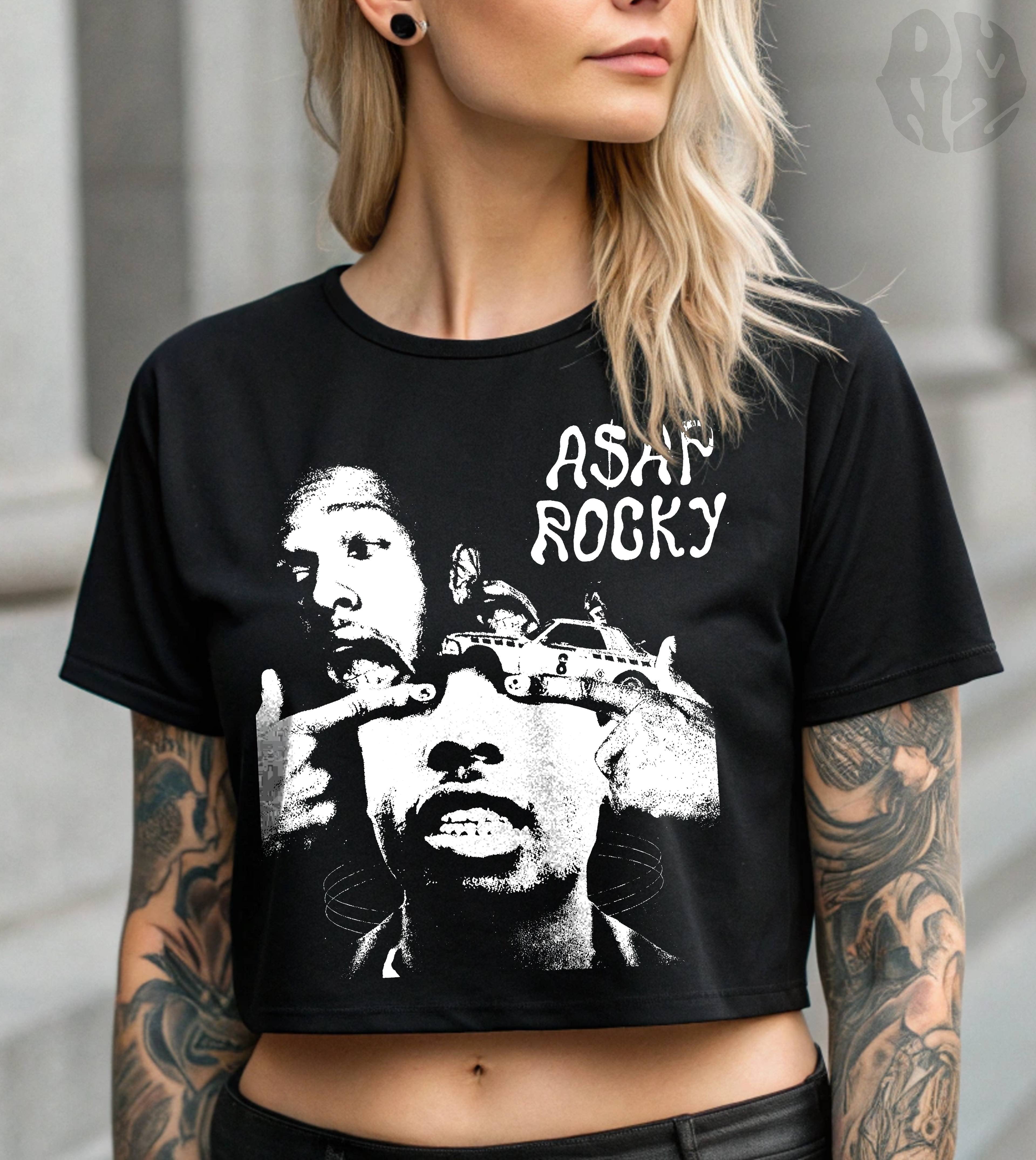 ILLUSTRATION CROP-TOP - A$AP ROCKY