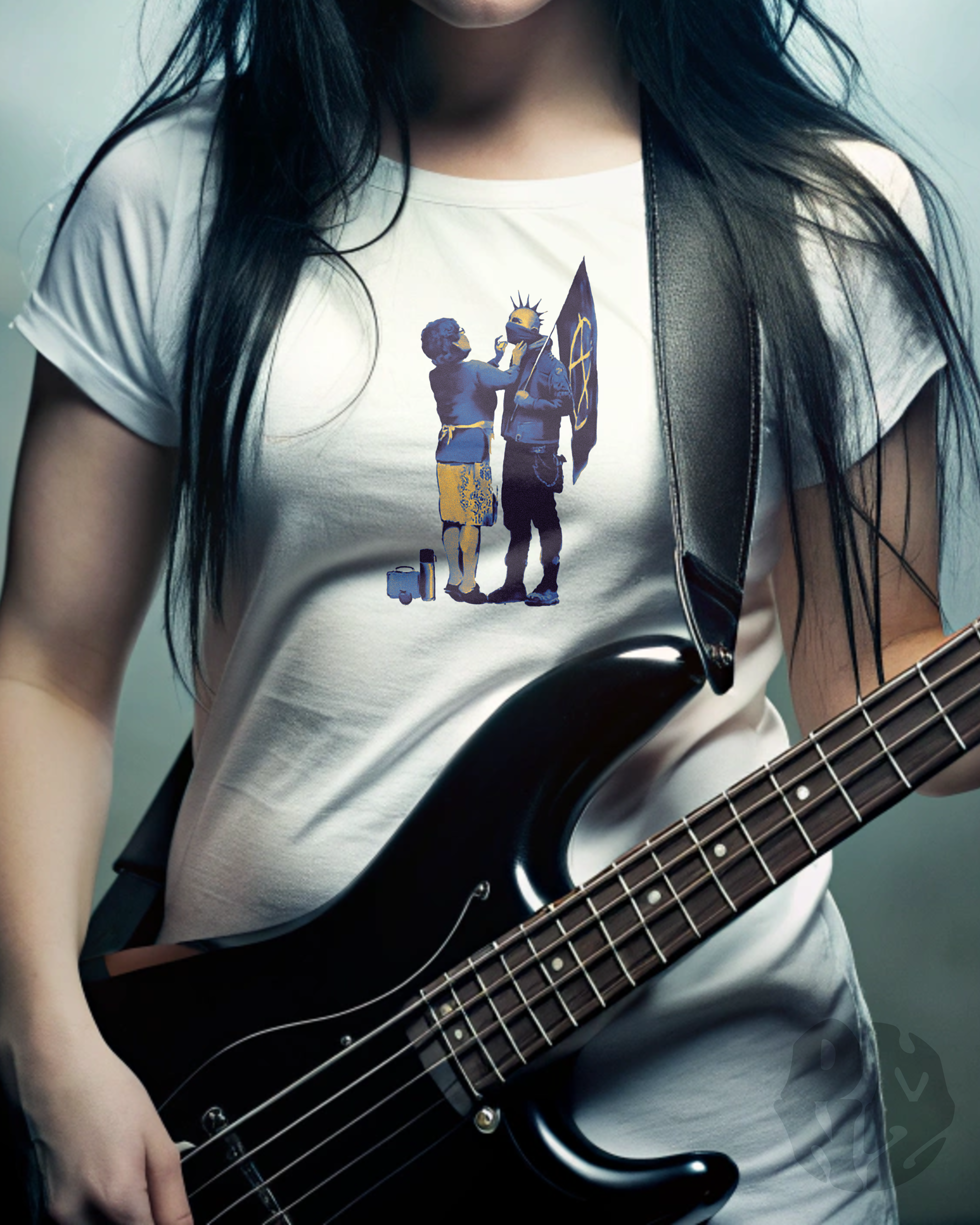 CAMISETA BANKSY - PUNK