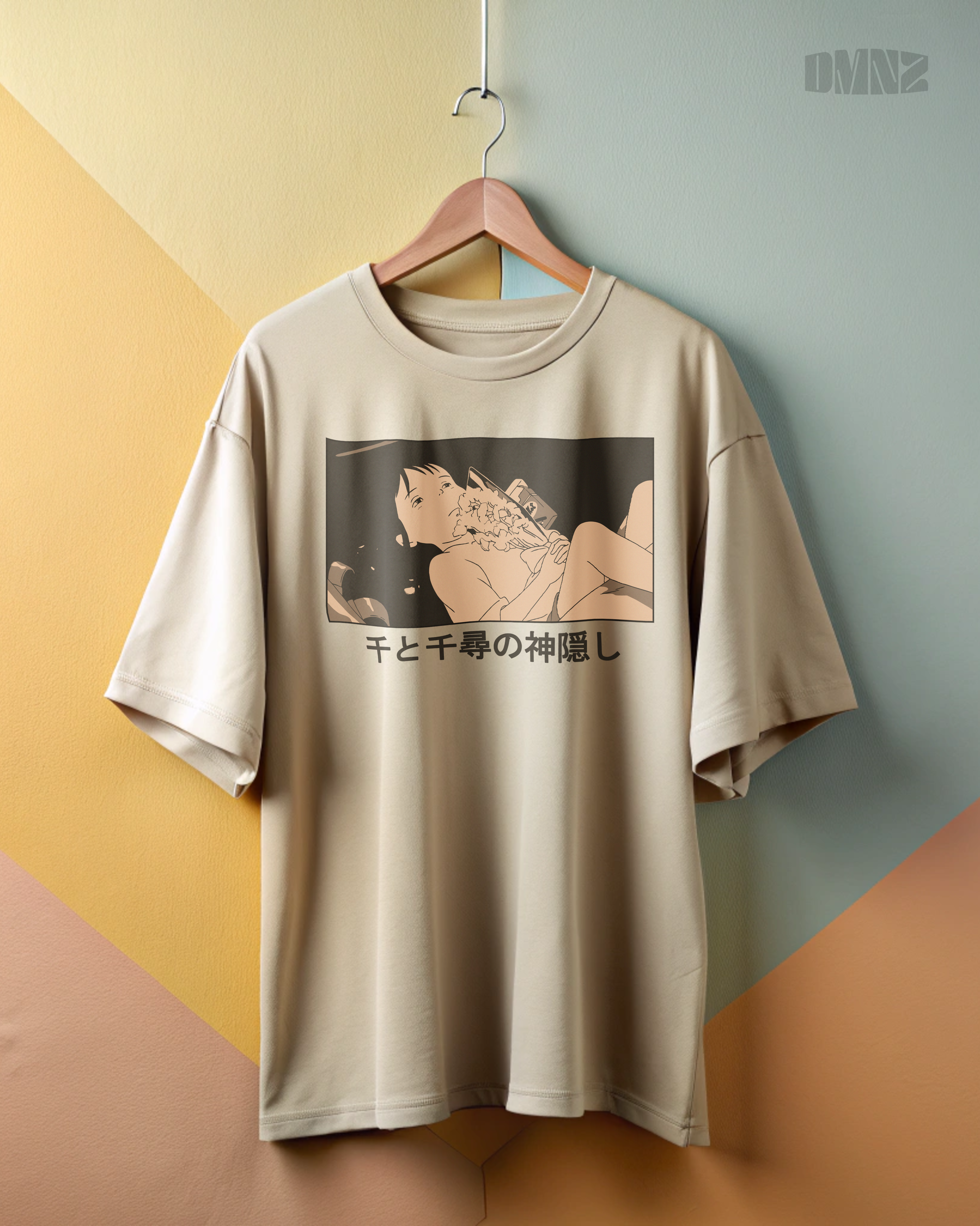 CAMISETA CHIHIRO - FLORES