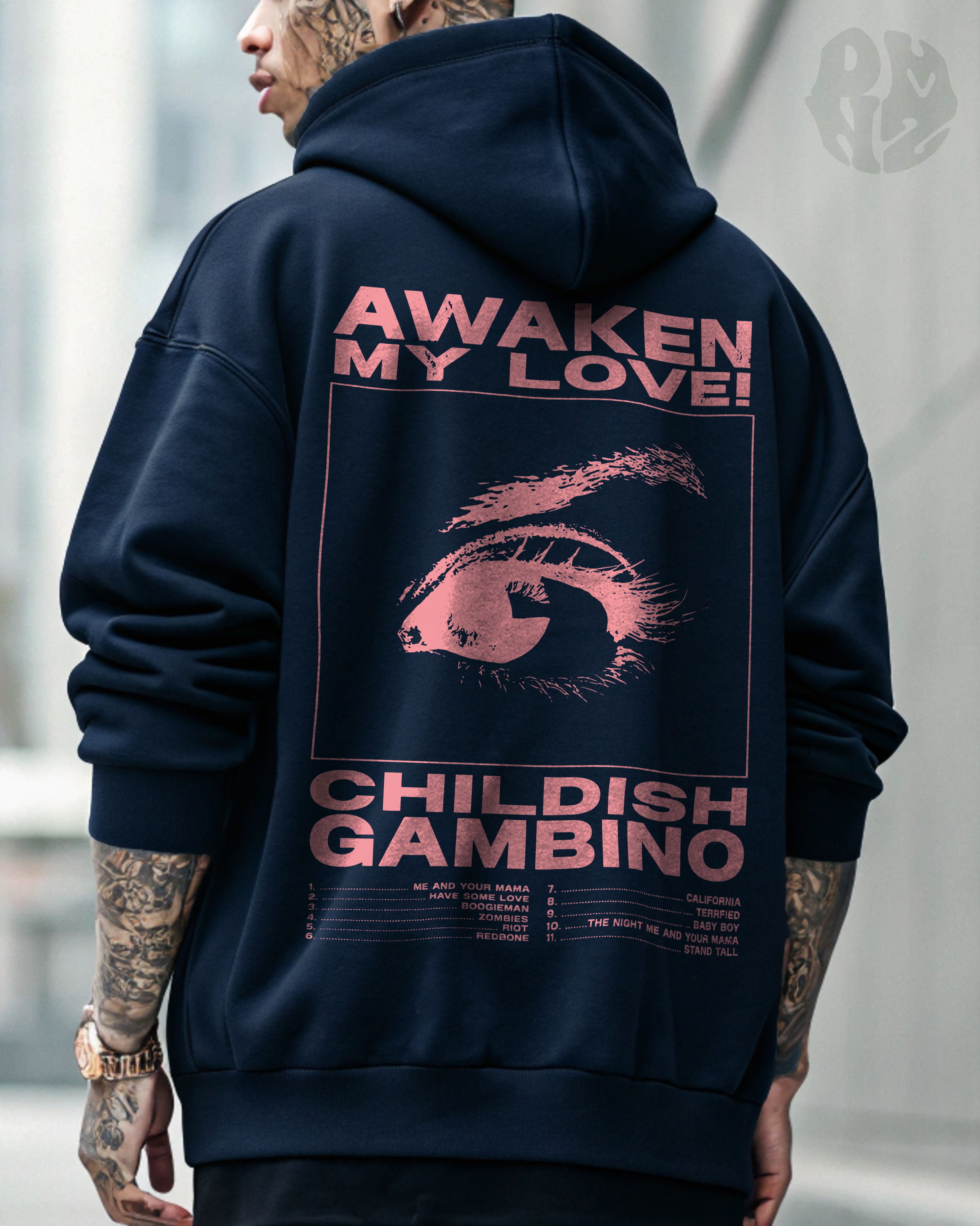 Sweat à capuche Childish Gambino - Réveillez-vous