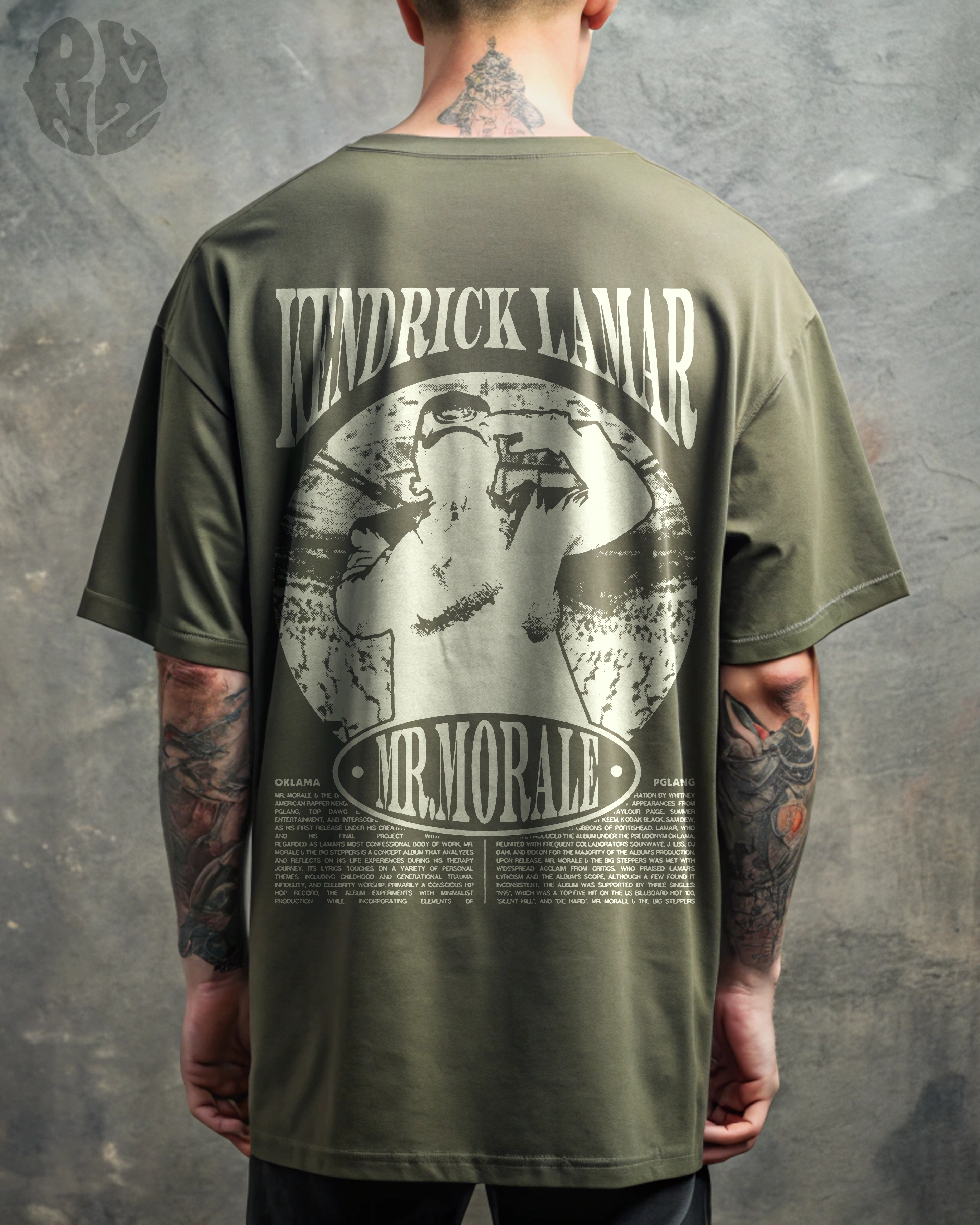 T-SHIRT ILLUSTRATION - KENDRICK LAMAR (MR. MORALE)