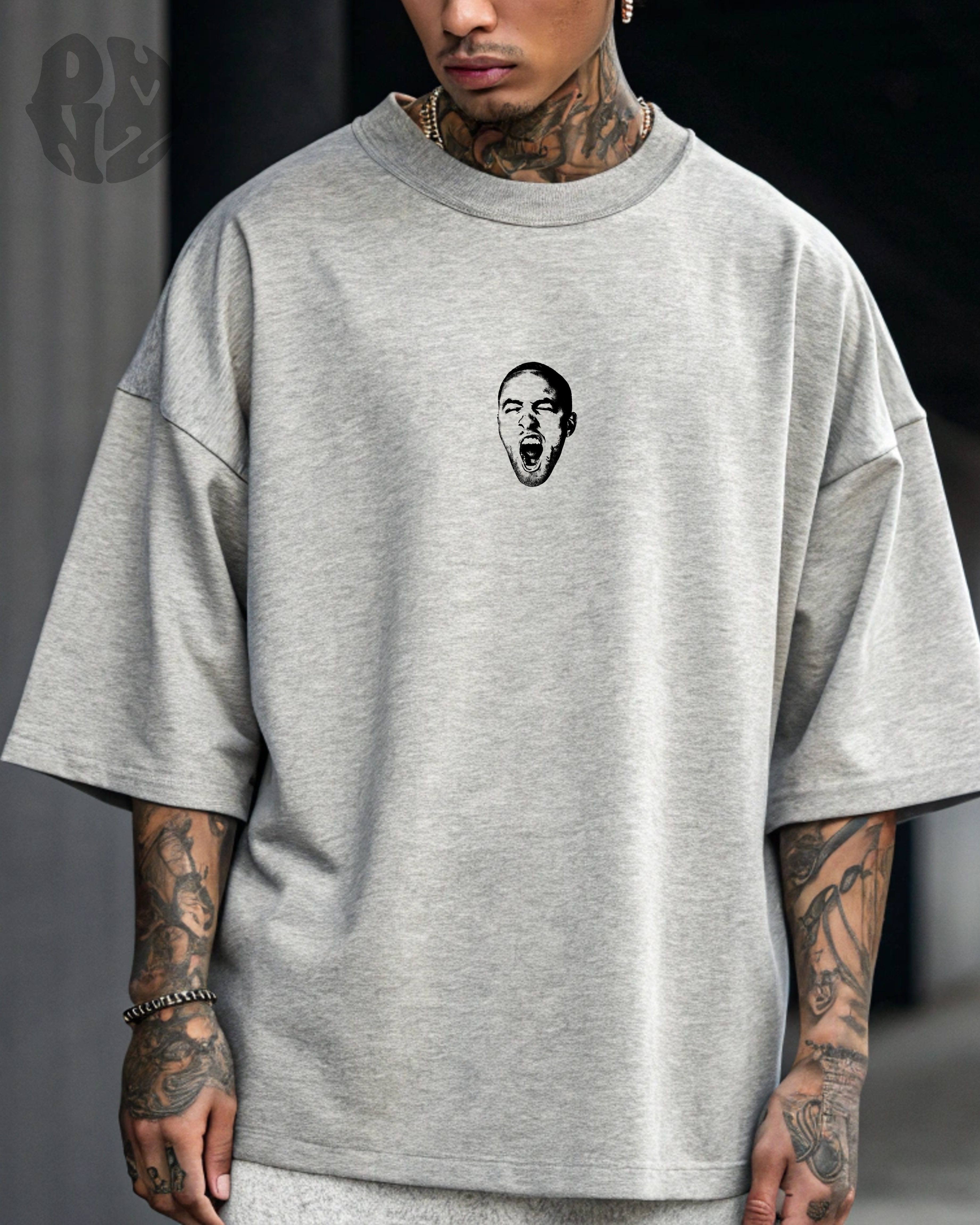 T-SHIRT MAC MILLER - MONDE BLEU