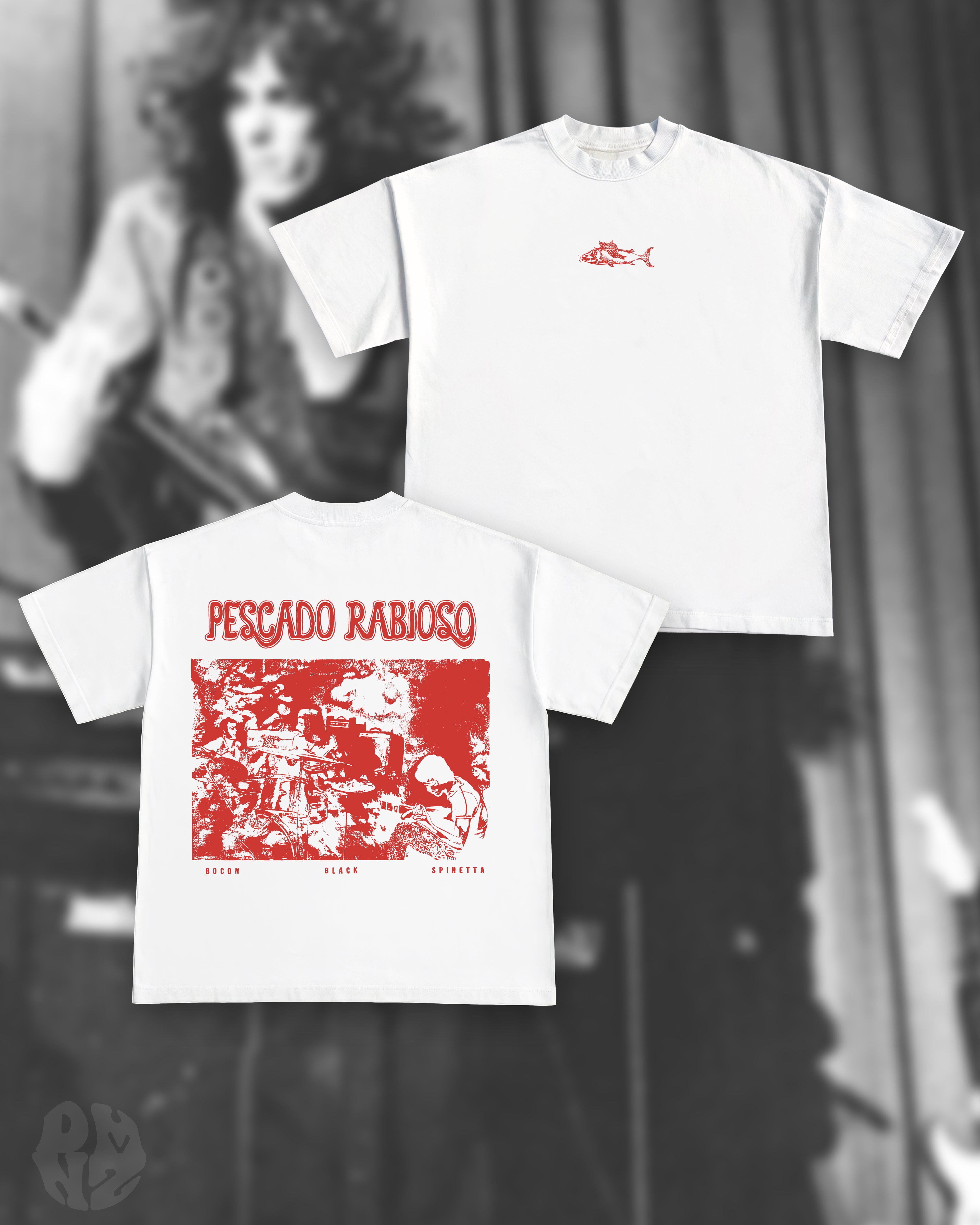 T-SHIRT AFFICHE - POISSON RAGEUX