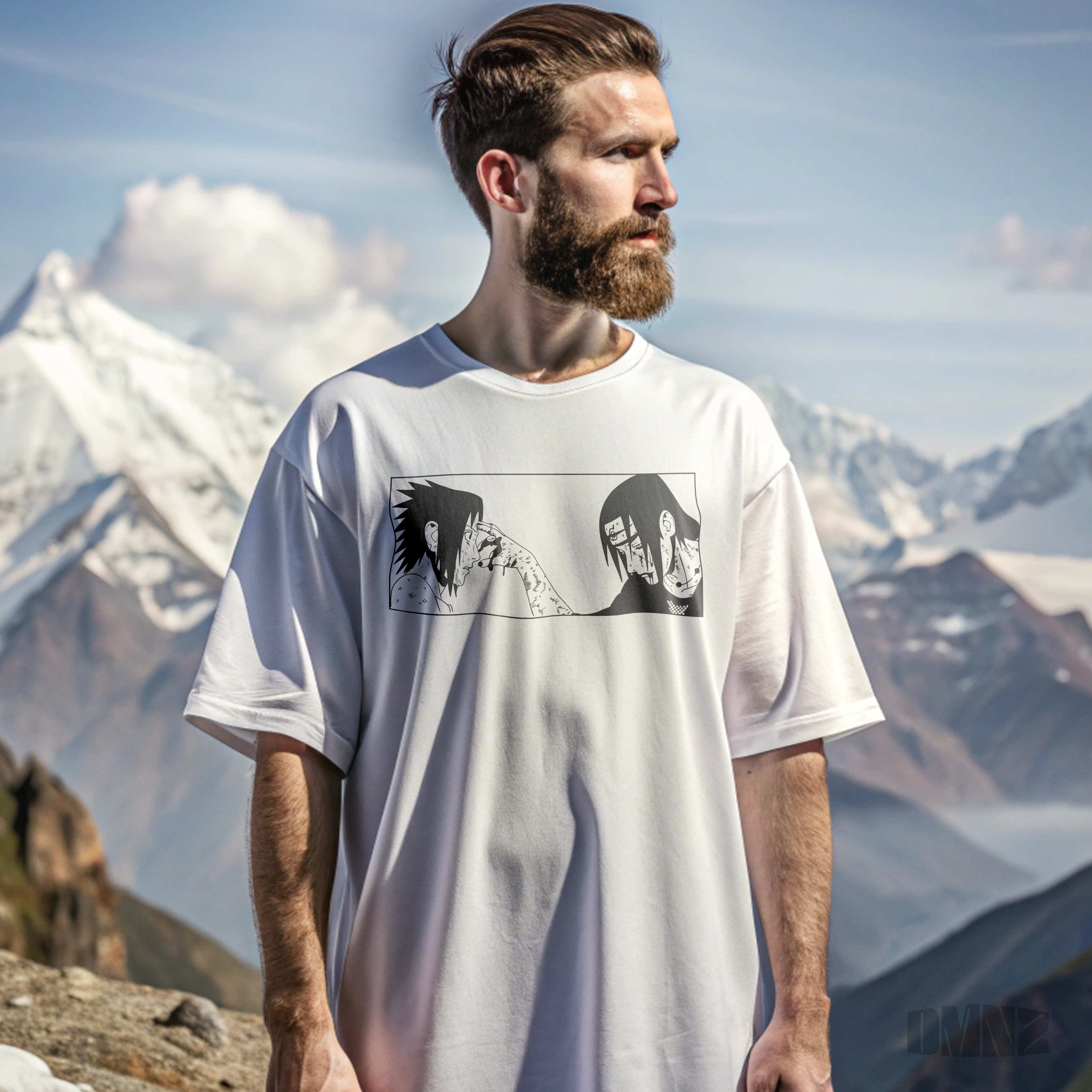 T-SHIRT NARUTO - SASUKE ET ITACHI