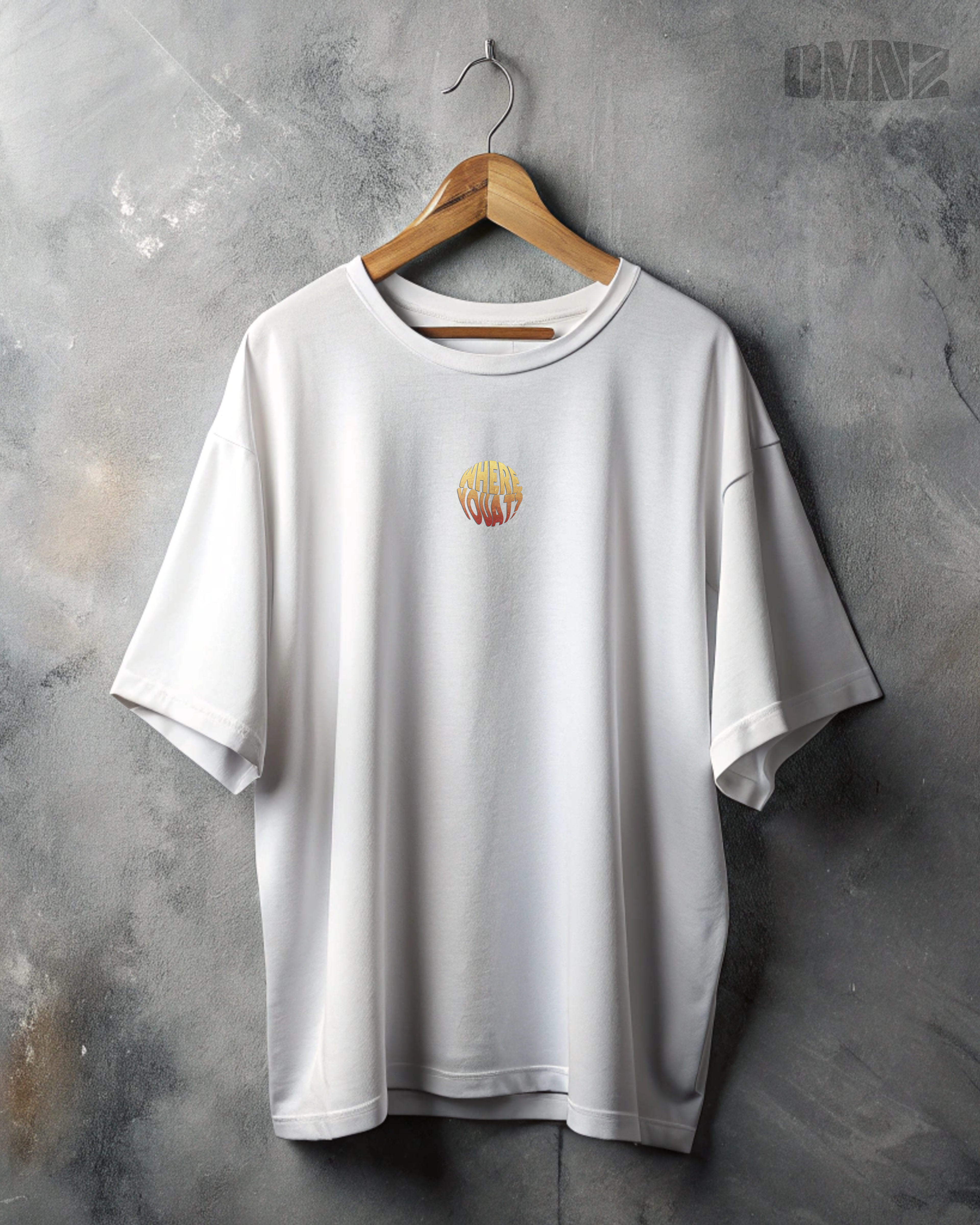 T-SHIRT ILLUSTRÉ - J'AIMERAIS QUE TU SOIS ICI