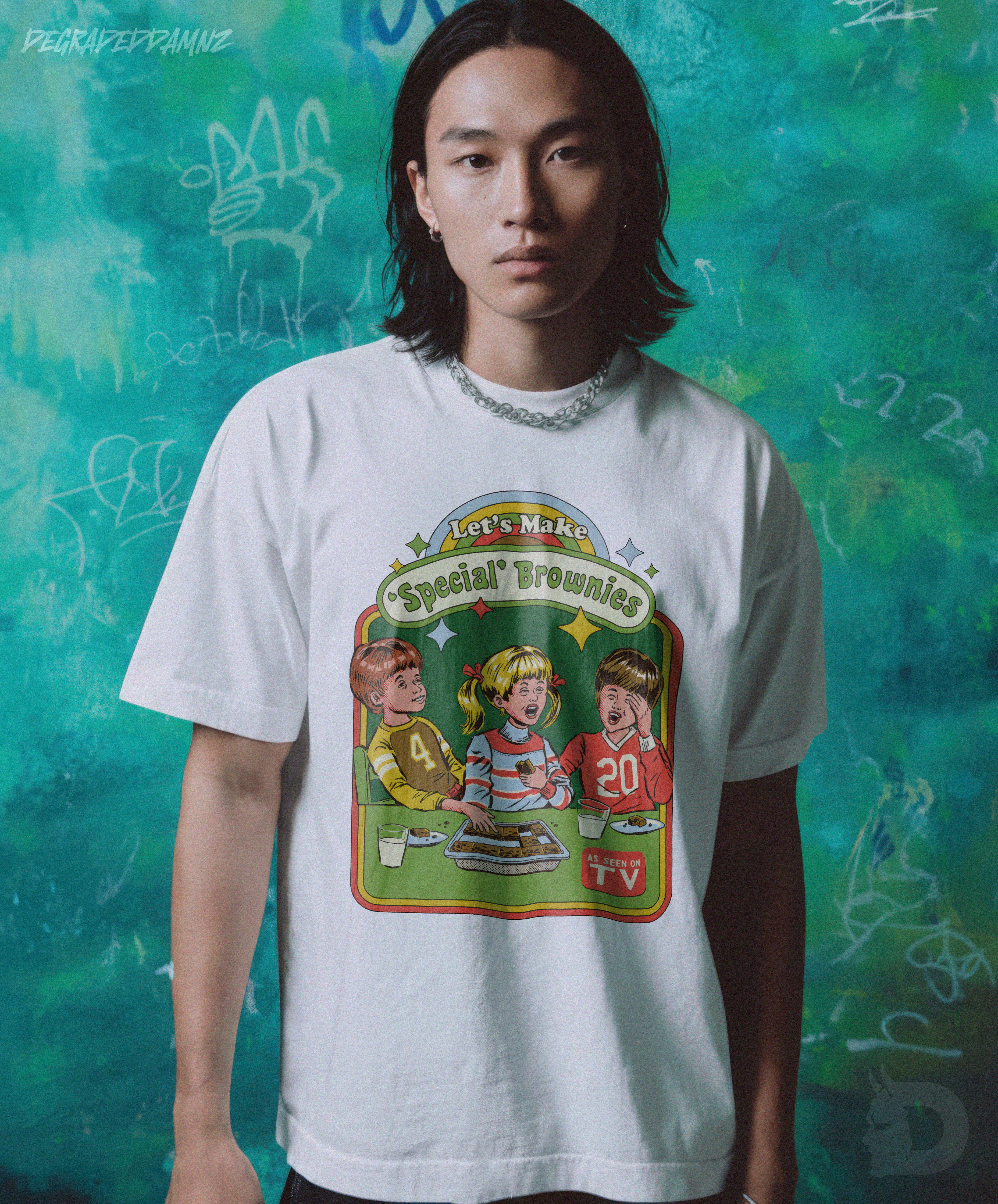 CAMISETA RHODES - SPECIAL BROWNIES