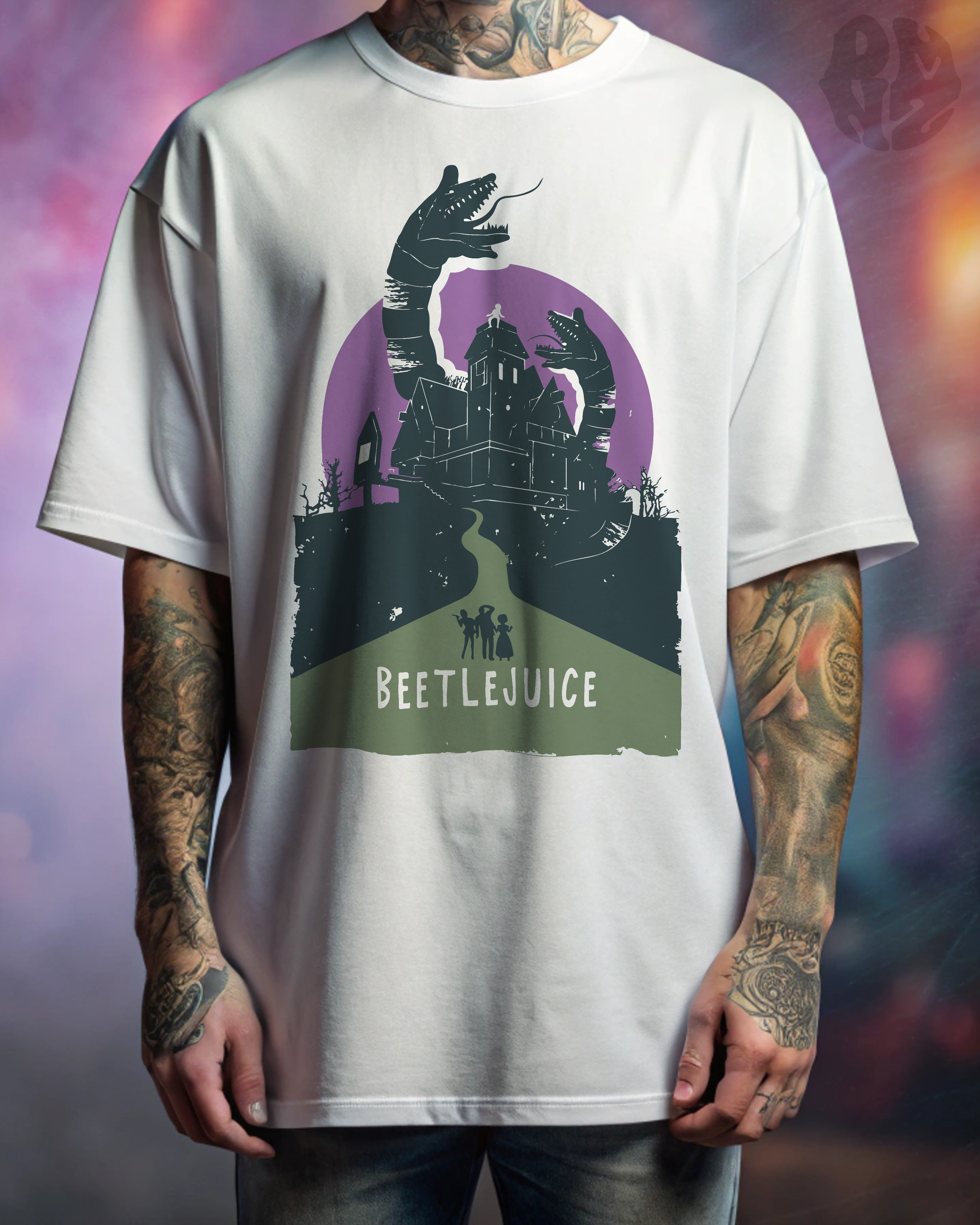 T-SHIRT ILLUSTRATION - BEETLEJUICE POSTER
