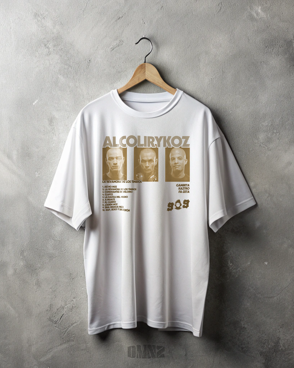 CAMISETA ALCOLIRYKOZ - LA REVANCHA DE LOS TÍMIDOS