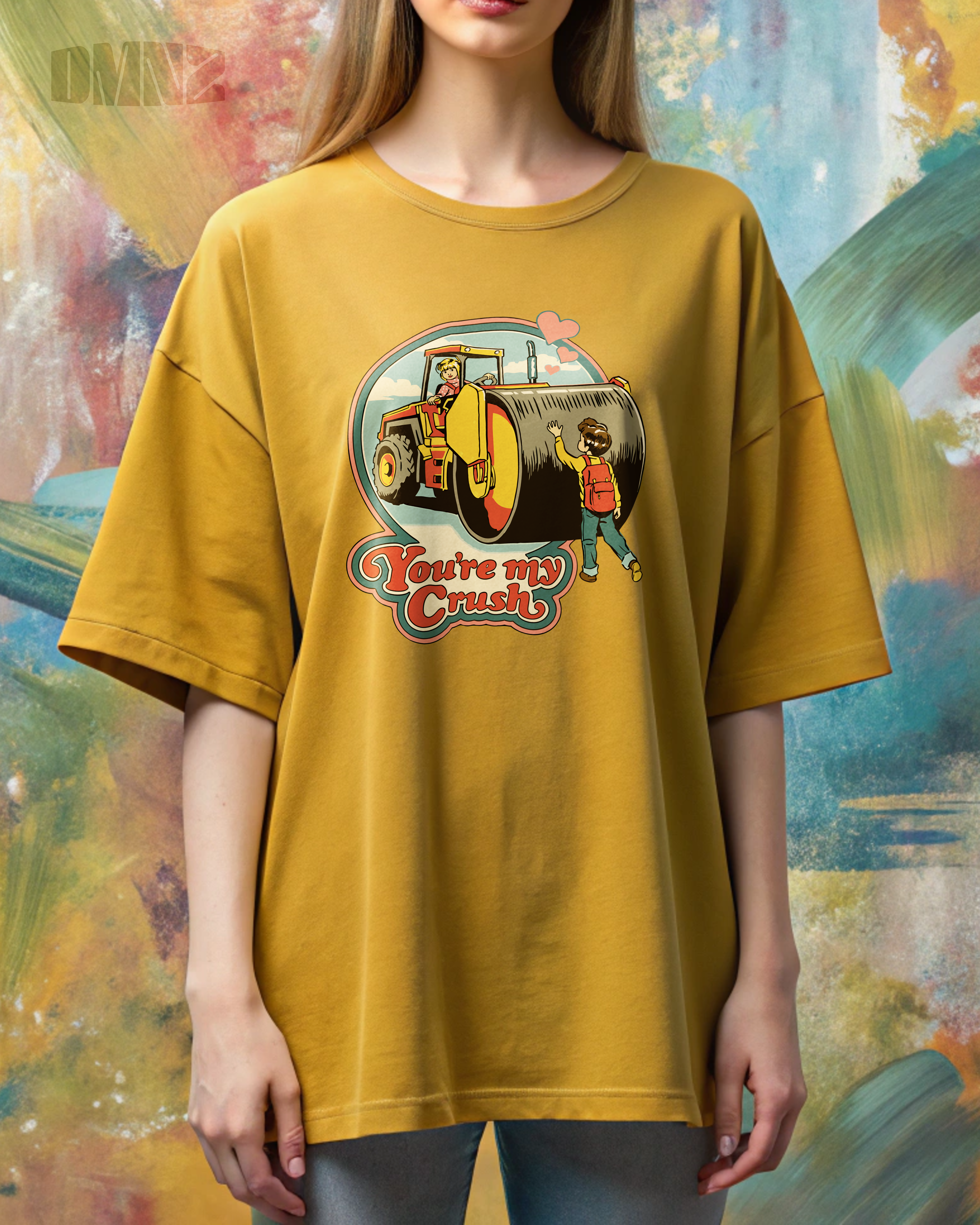CAMISETA RHODES - CRUSH ON ME