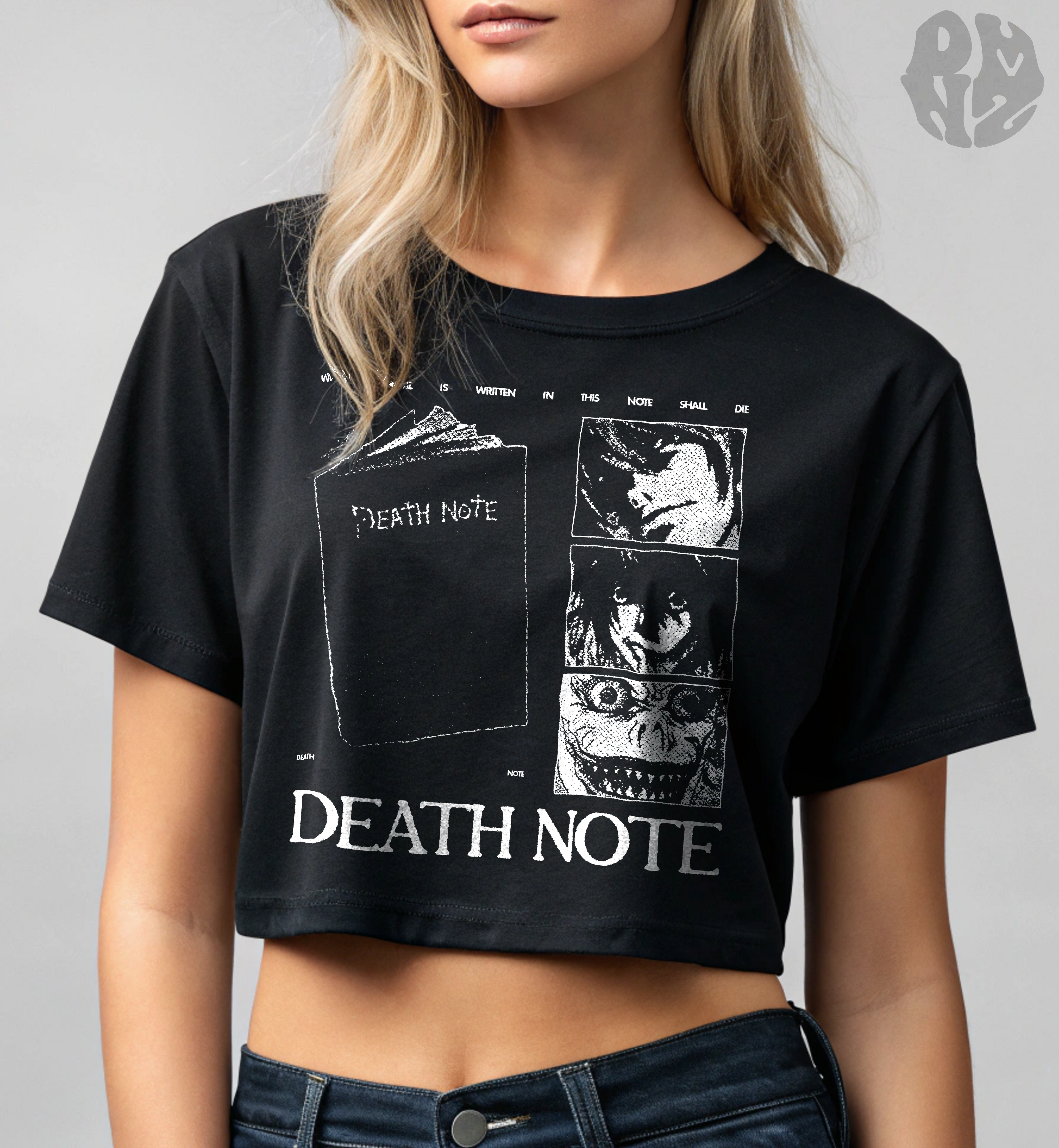 CROP-TOP ILUSTRACIÓN - DEATH NOTE