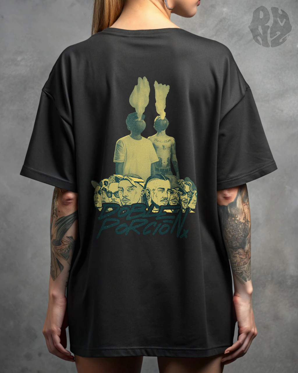 CAMISETA RAP - DOBLE PORCIÓN