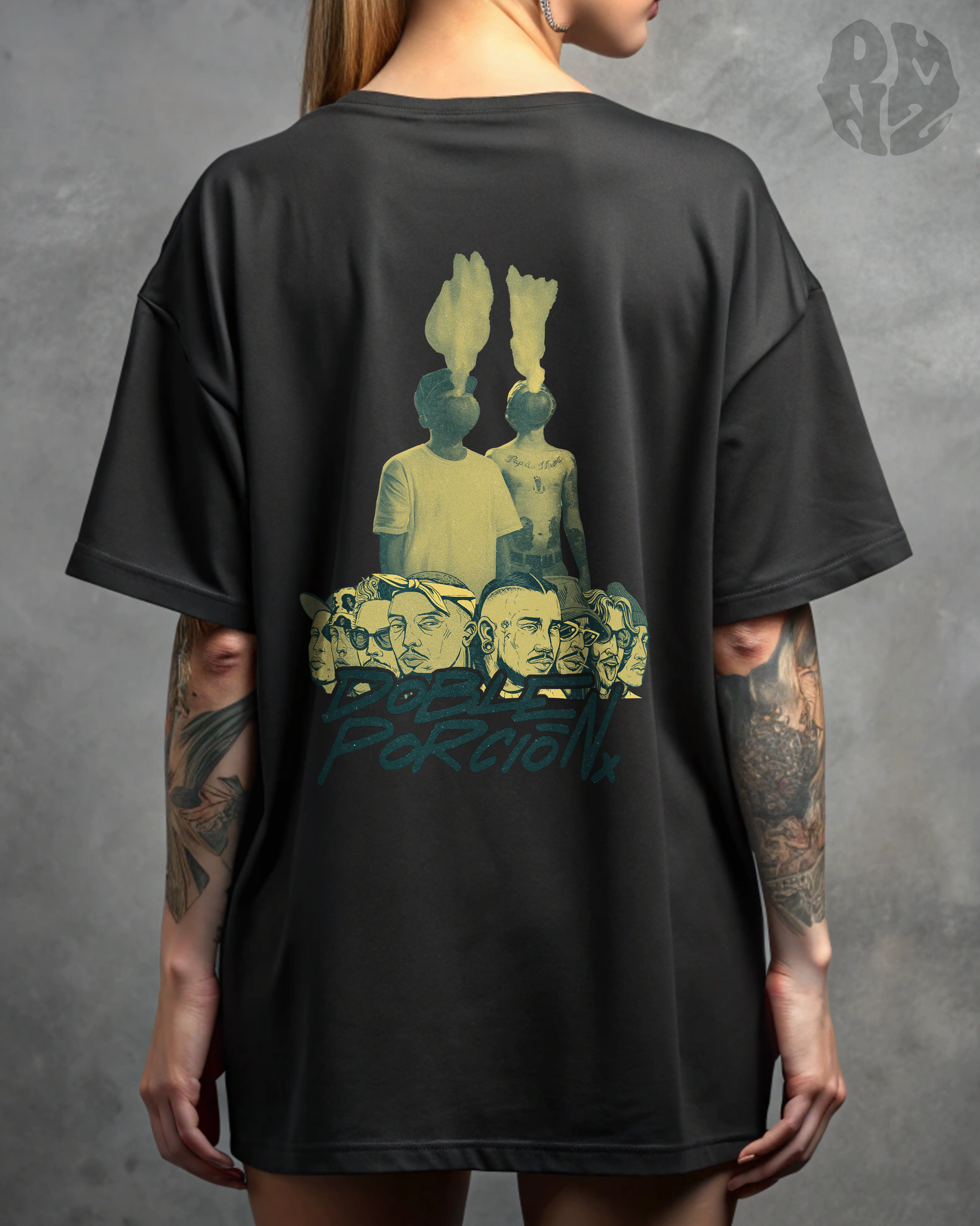 CAMISETA RAP - DOBLE PORCIÓN