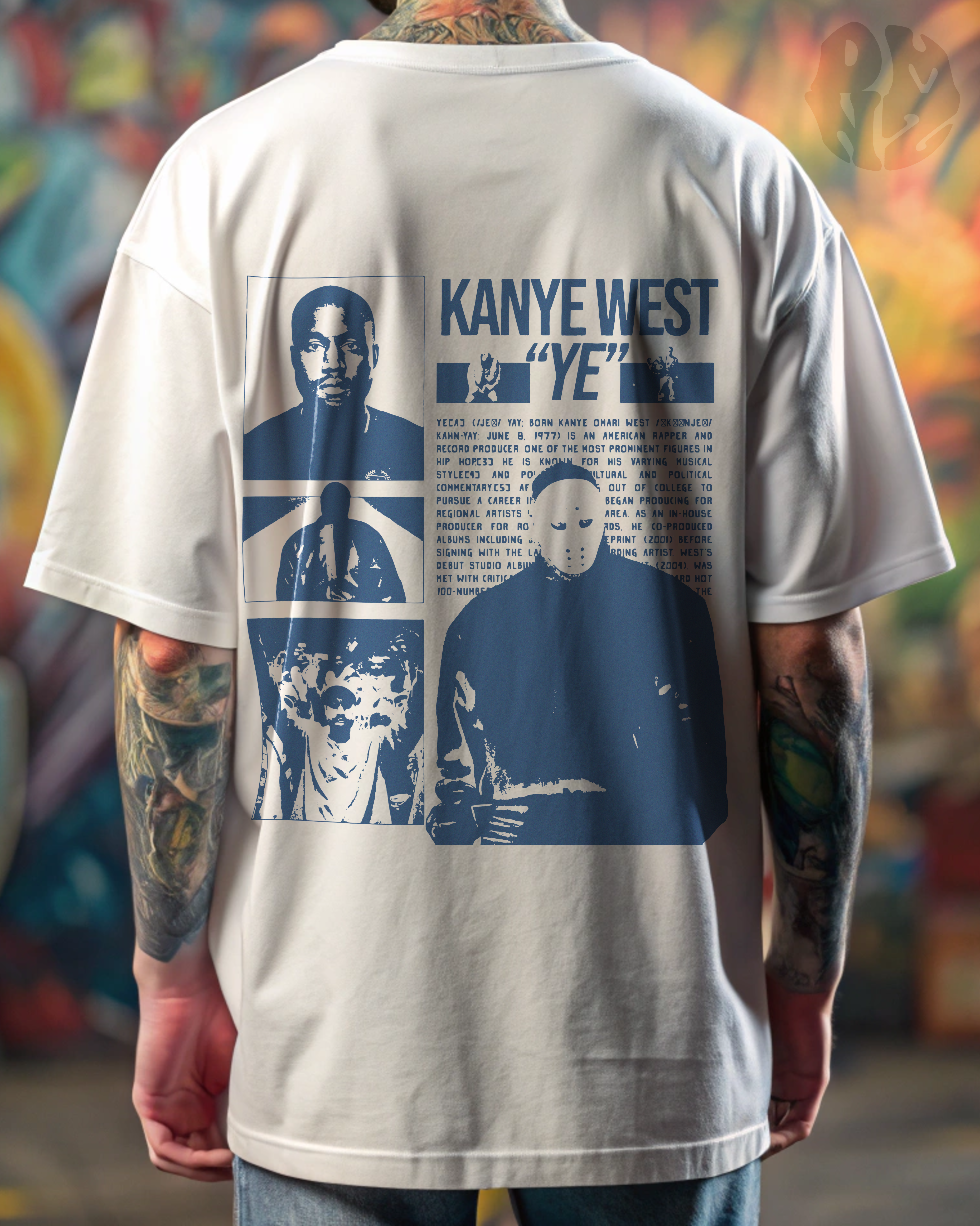 CAMISETA PÓSTER - KANYE WEST "YE"