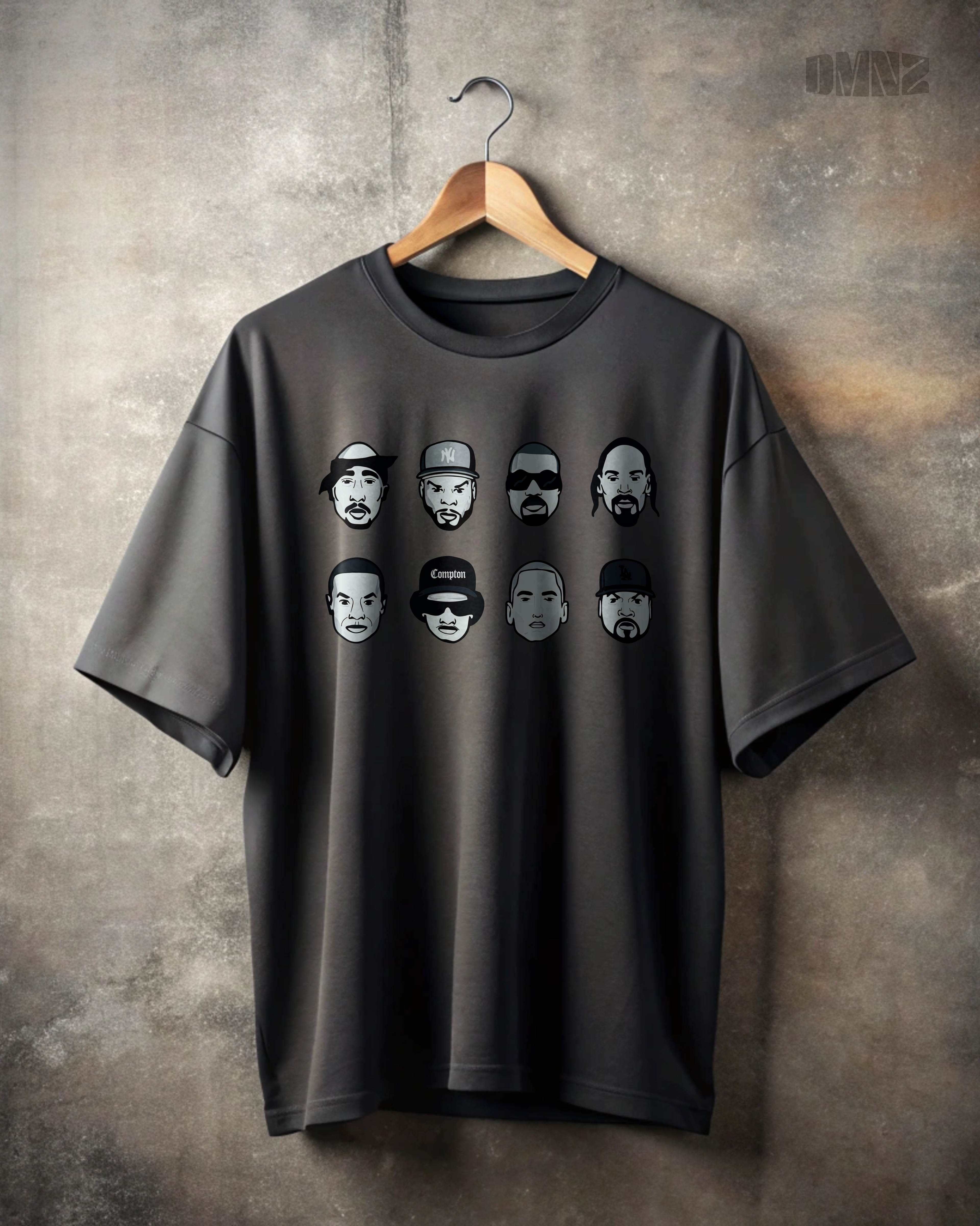 CAMISETA RAPPERS - STRAIGHT OUTTA COMPTON