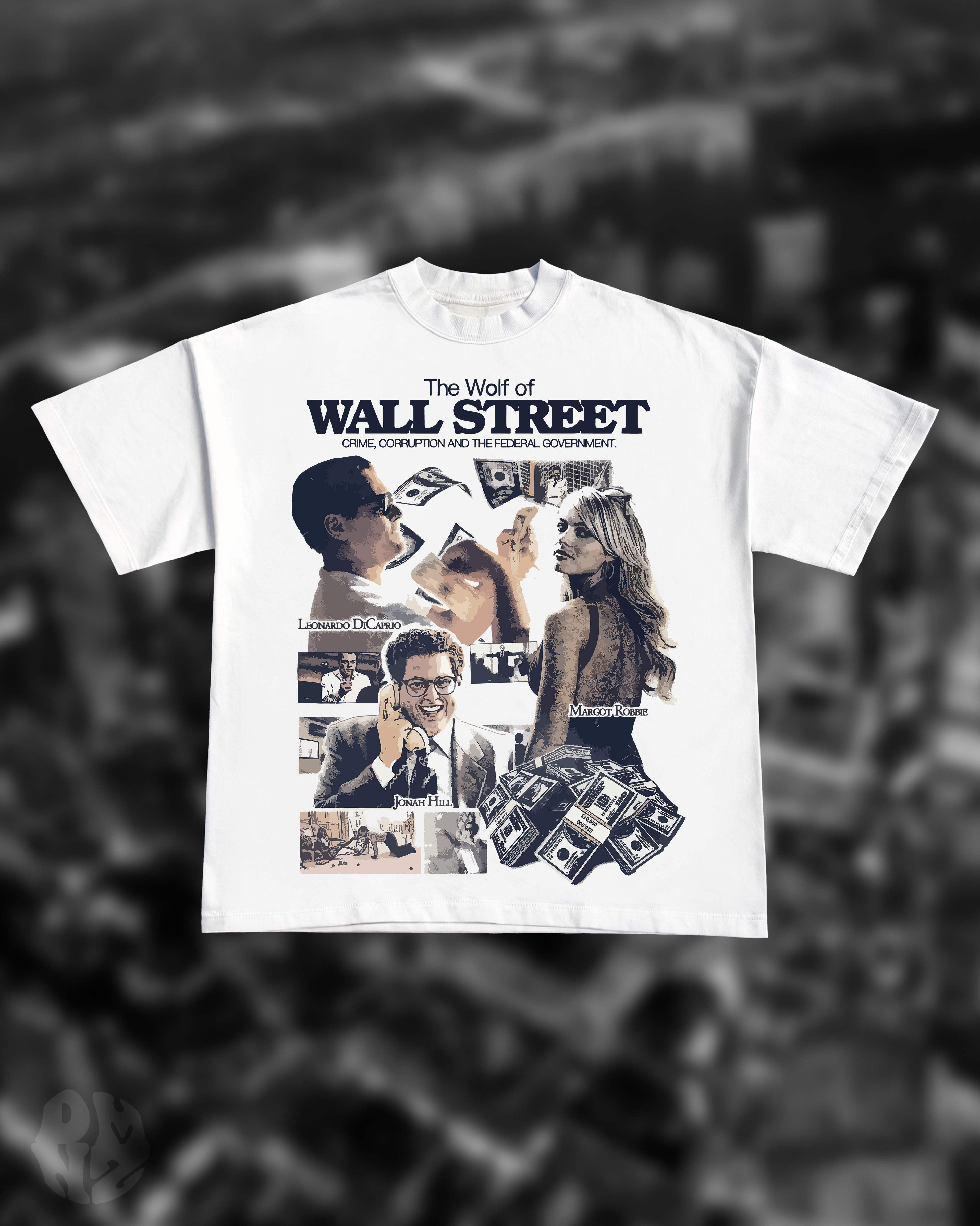 CAMISETA PÓSTER - THE WOLF OF WALL STREET